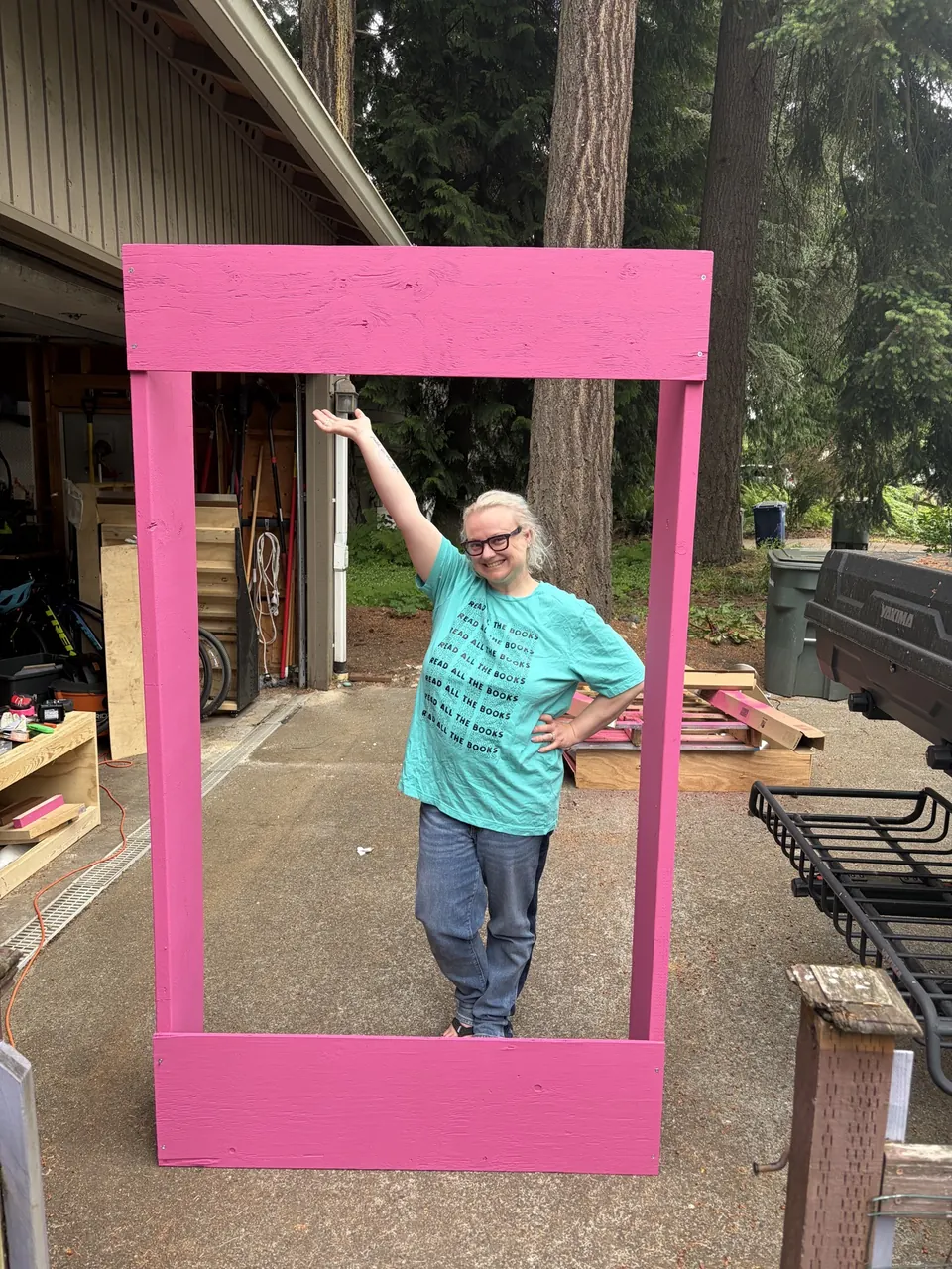 Barbie photo booth, project photograph 5.