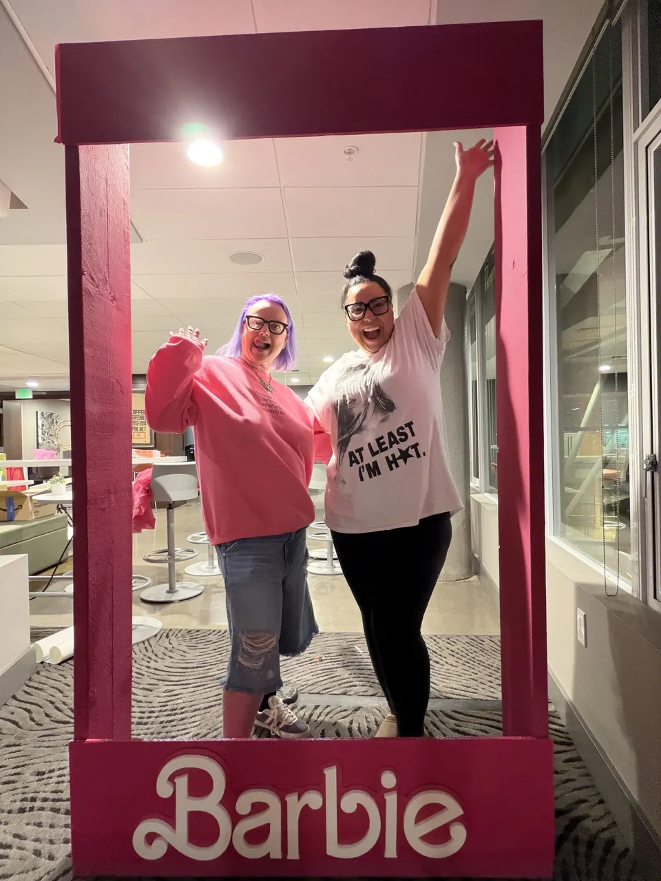 Barbie photo booth, project photograph 7.
