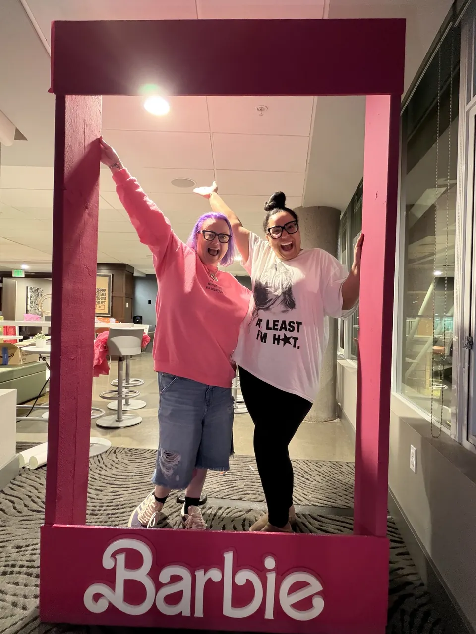 Barbie photo booth, project photograph 8.