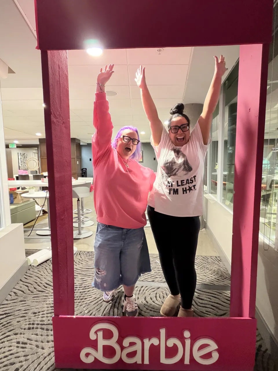 Barbie photo booth, project photograph 9.
