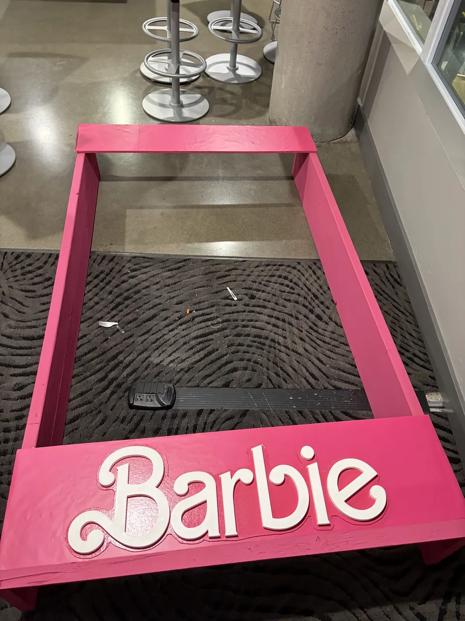 Barbie photo booth, project photograph 10.