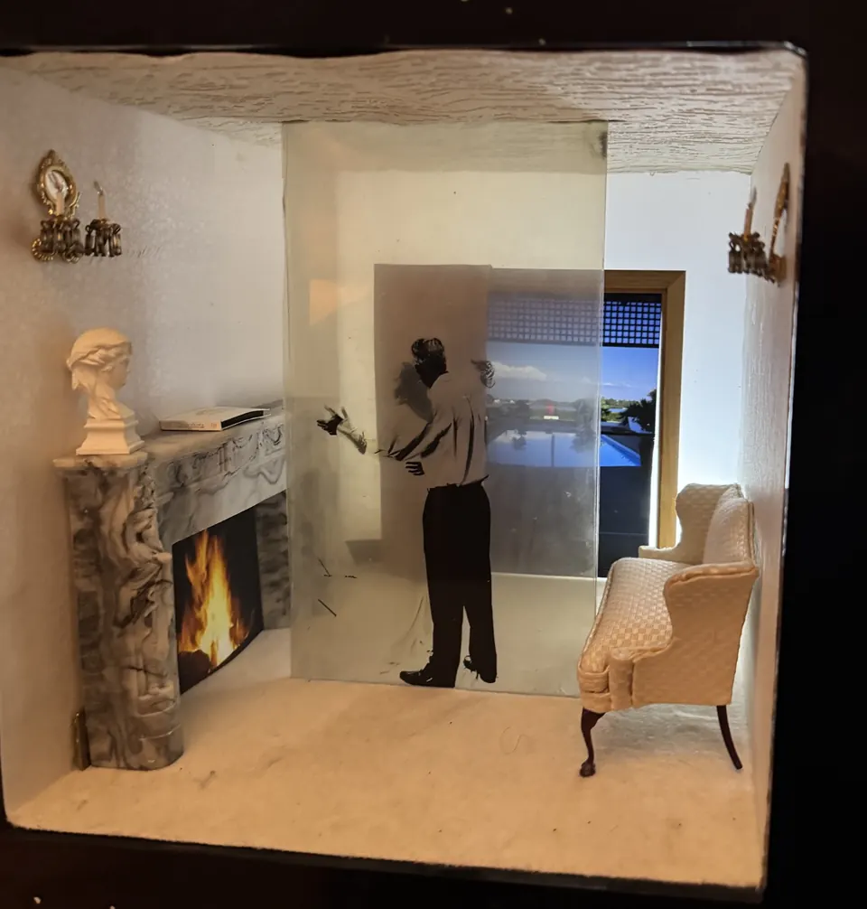 Glass Houses: Dennis McGillicuddy, miniature room.